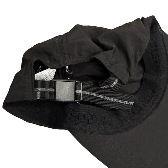 Athleta Black Nylon Adjustable Strap Baseball Cap - Picture 6 of 6